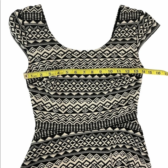 Mossimo Tribal Aztec Print Fit and Flare Dress - Picture 10 of 11